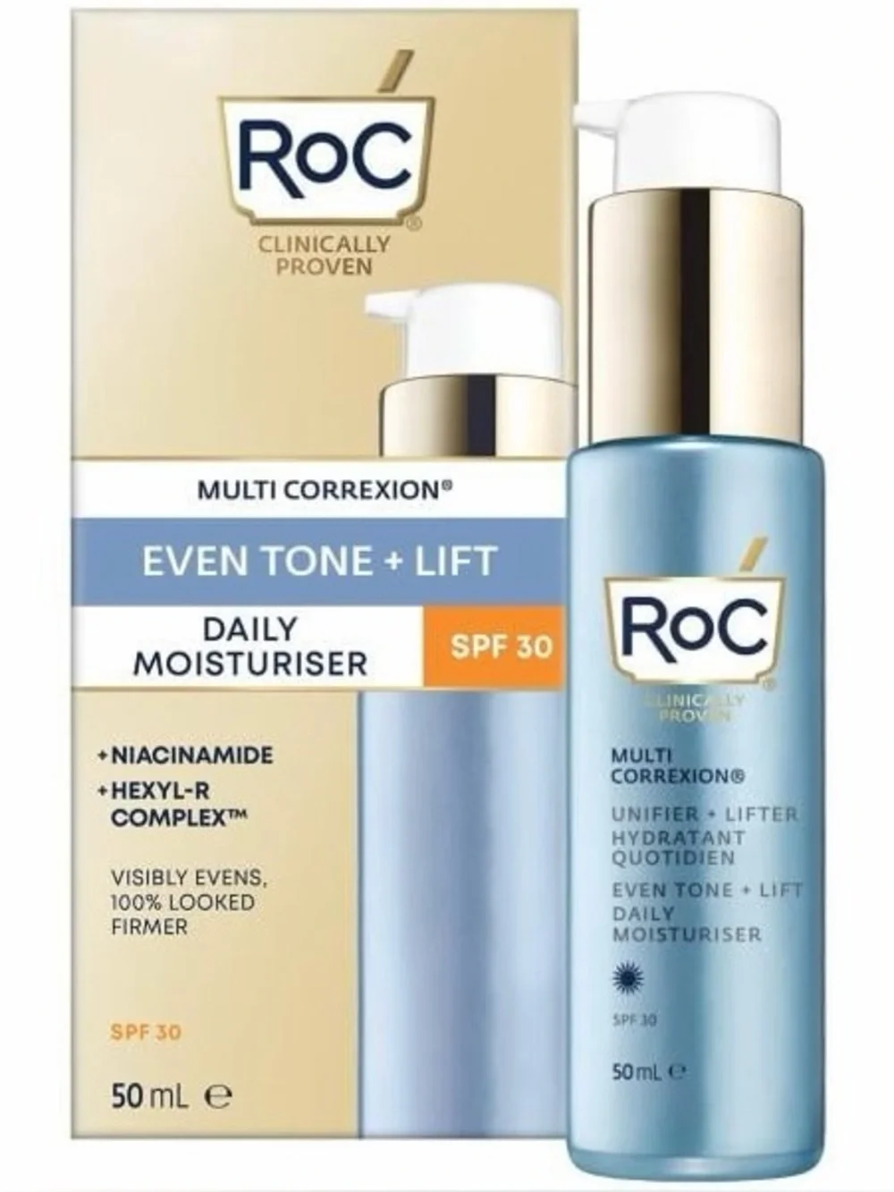 RoC Multi Correxion Even Tone + Lift Daily Moisturizer SPF 30 1.7oz